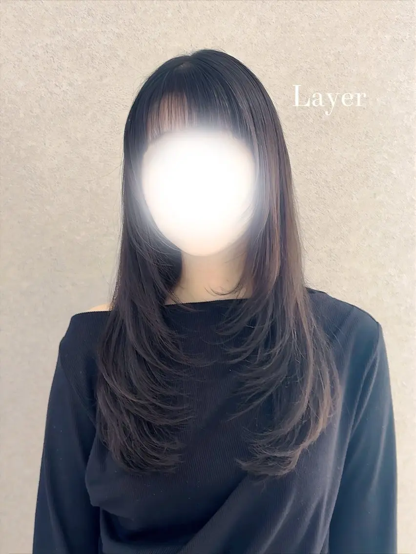ロング カット トリートメント レイヤーカット/ ヘアカラー/RENAのヘアスタイル
