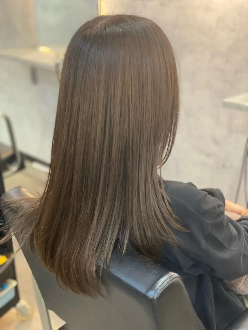 セミロング ひばりヶ丘メンズ カットスパ石井里佳のヘアスタイル