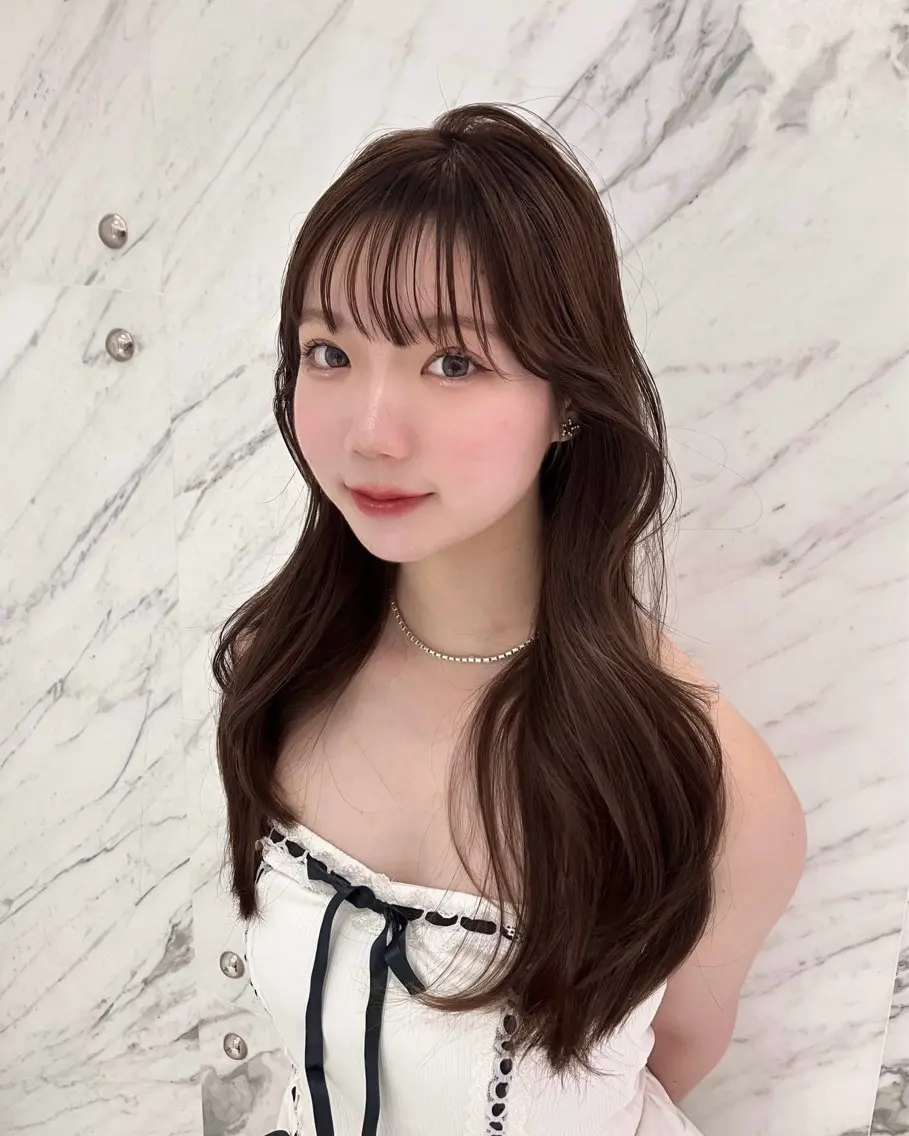 カットカラー/銀座 🎀𝐒𝐀𝐊𝐈のヘアスタイル
