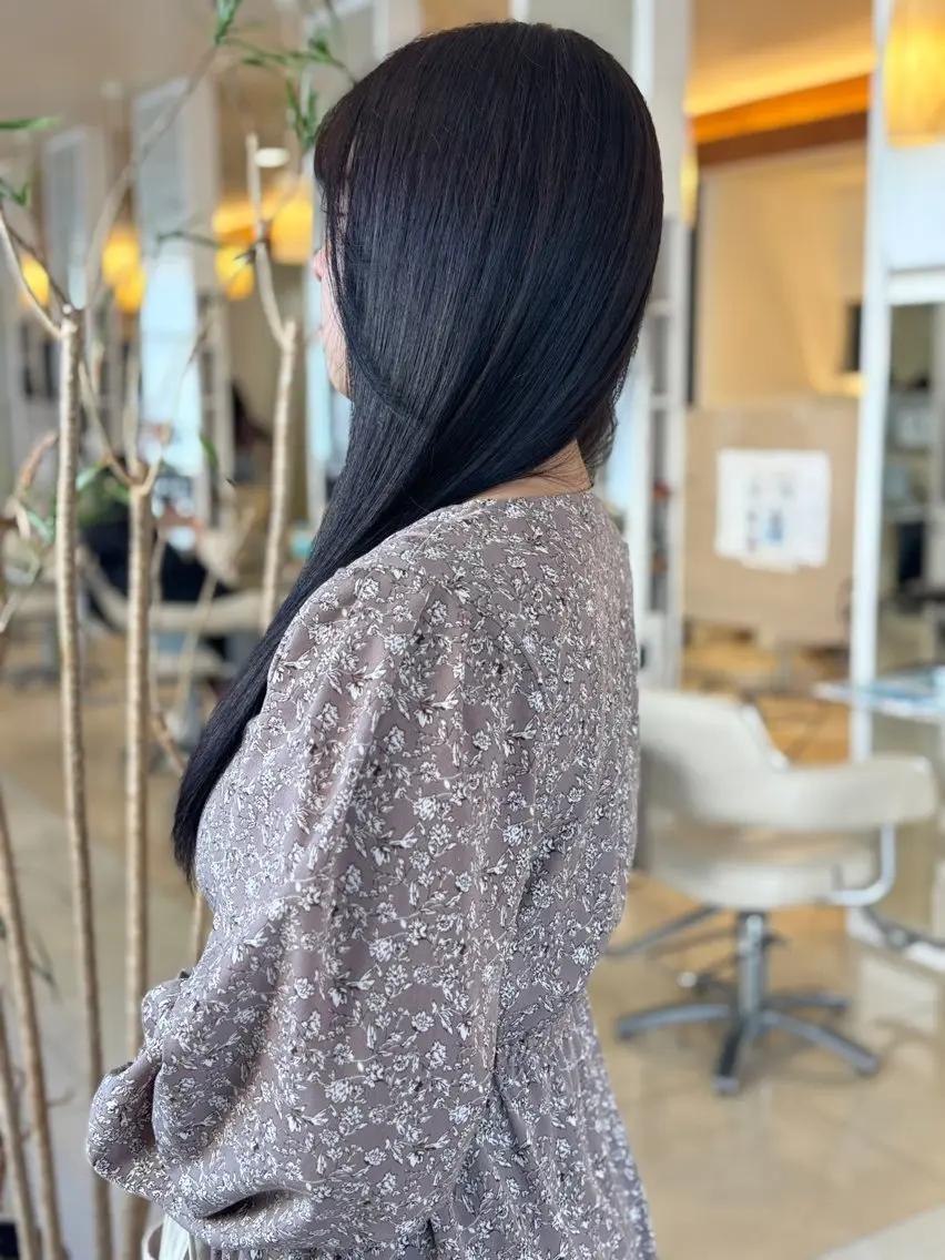 カラー 髪質改善 ヘアカラー トリートメント 💖改善カラー 板倉百花💖のヘアスタイル