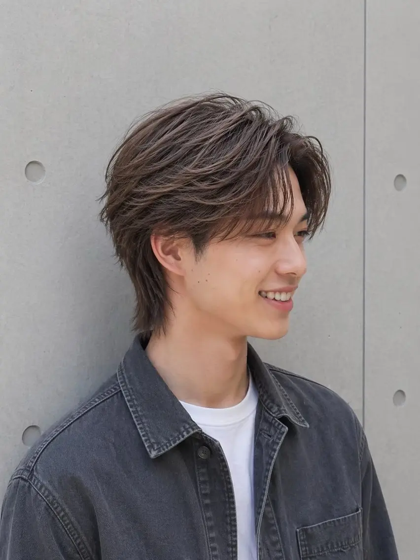 カラー パーマ ヘアアレンジ メンズ 井ノ川 真奈美のヘアスタイル
