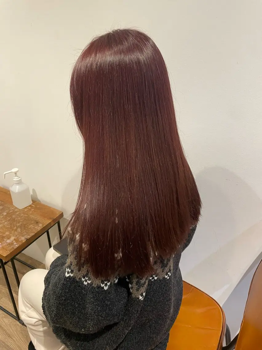 ロング カラー ヘアアレンジ ヘアカラー トリートメント coco♡ 韓国hairのヘアスタイル
