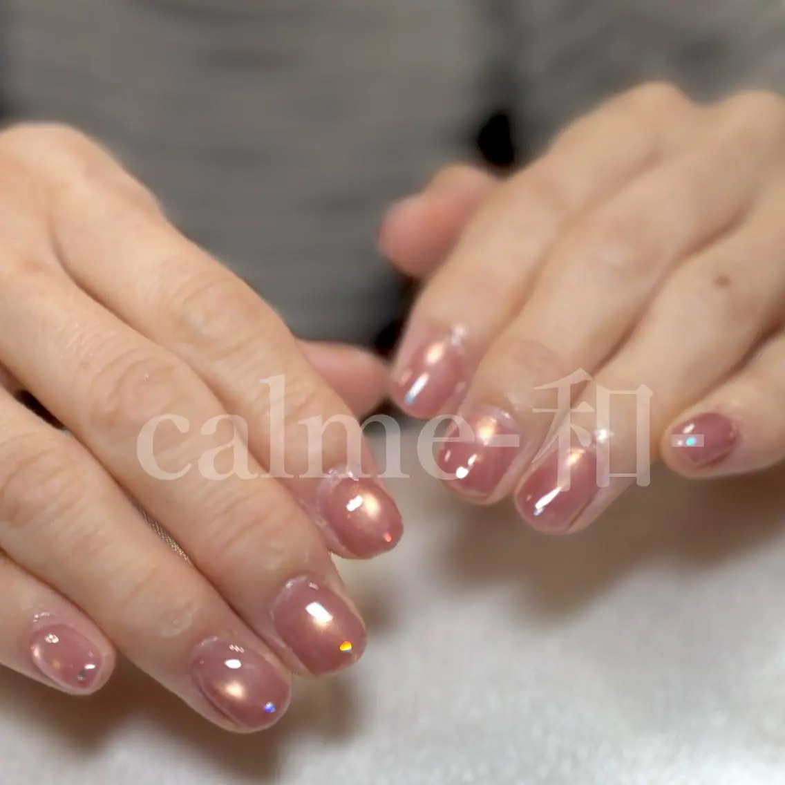 ネイル ハンドネイル calme-和- 753のネイルデザイン