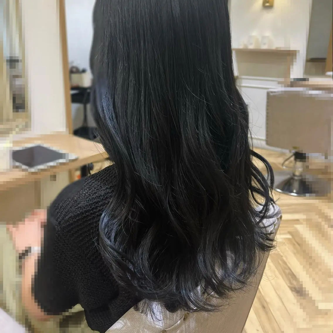 ロング カット ヘアカラー 韓国ﾍｱ&ｼｮｰﾄ ボブ💜桑原のヘアスタイル