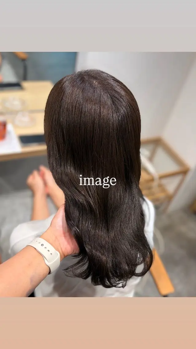 ワンカラー➕ Mトリートメント【さらさらコース💫】の写真