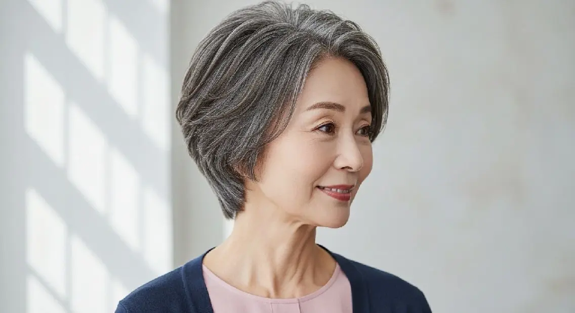 ショート レイヤーカット ショートヘア リンクスハート 芝谷ひろこのヘアスタイル