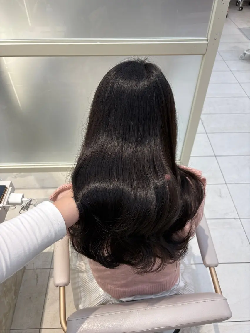 ロング カラー Hina🫧透明感 /上品/モテ🫧のヘアスタイル