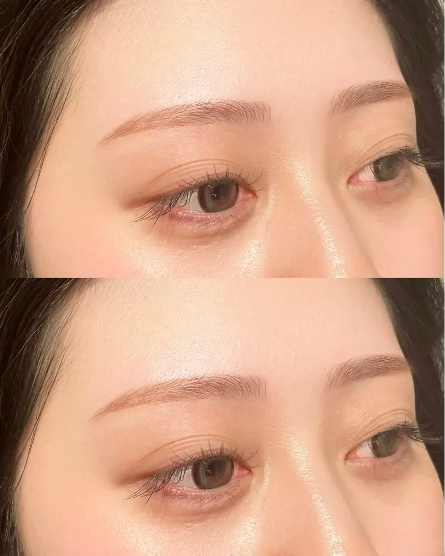 平日17時まで限定❗️美眉スタイリング＋カラー(間引き込み)の写真