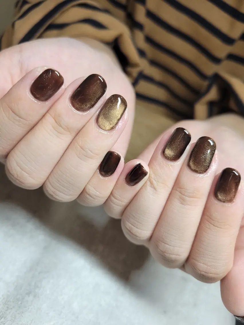 ネイル マグネットネイル ハンドネイル nail room  eu.  Hiroeのネイルデザイン
