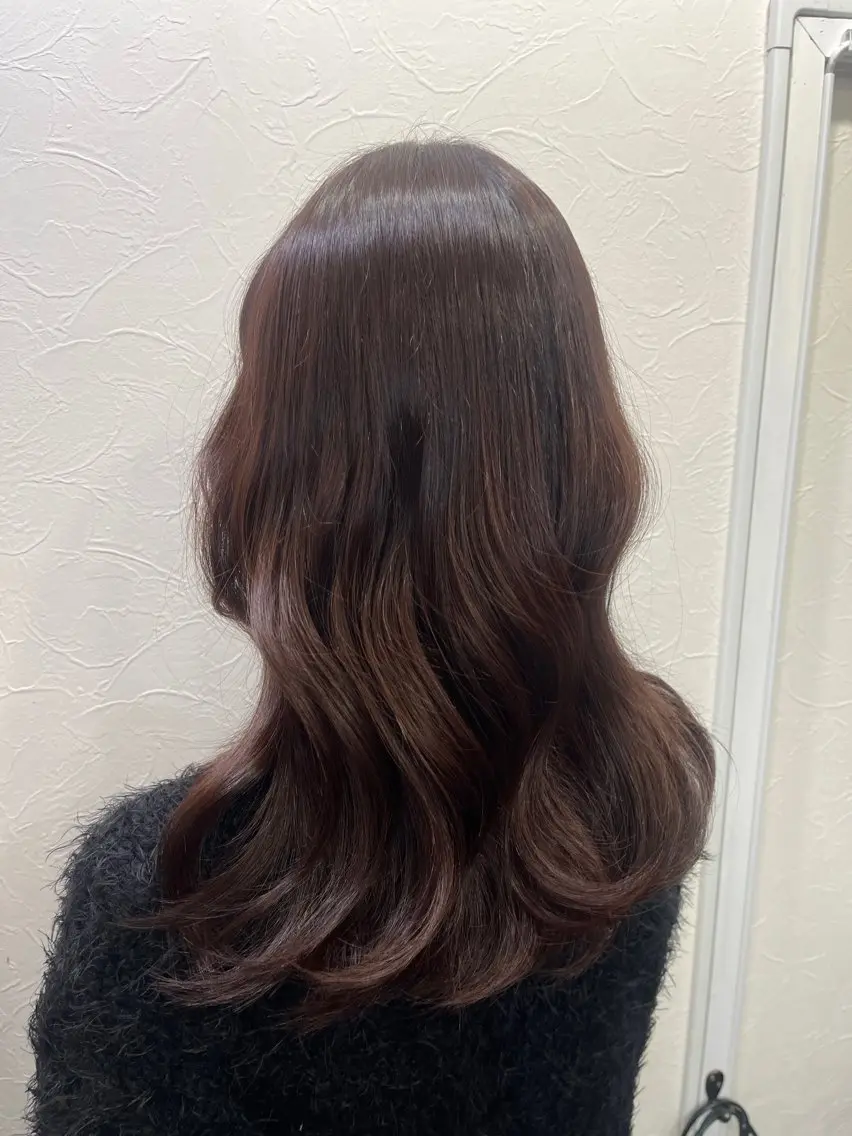 カラー ヘアカラー day&night 【ひなこ】のヘアスタイル