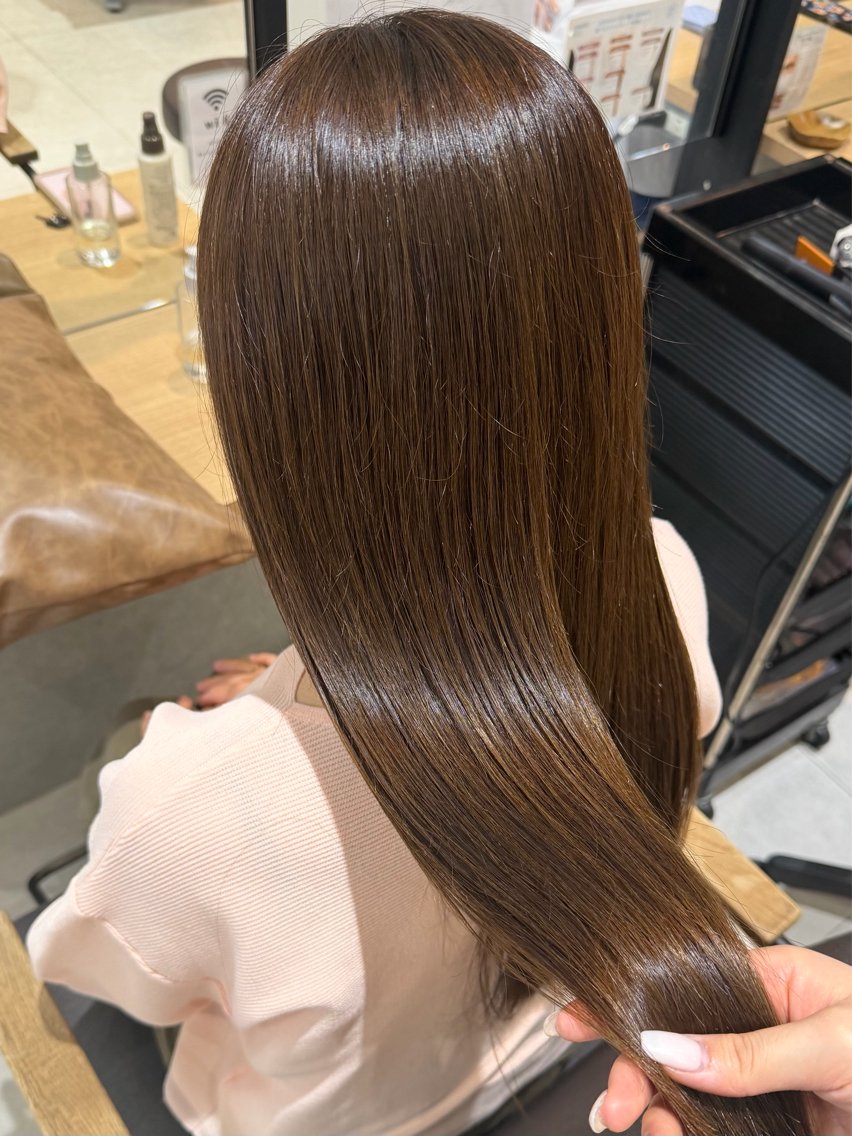ロング カラー FUKA🎀🩶 / ツヤ髪のヘアスタイル