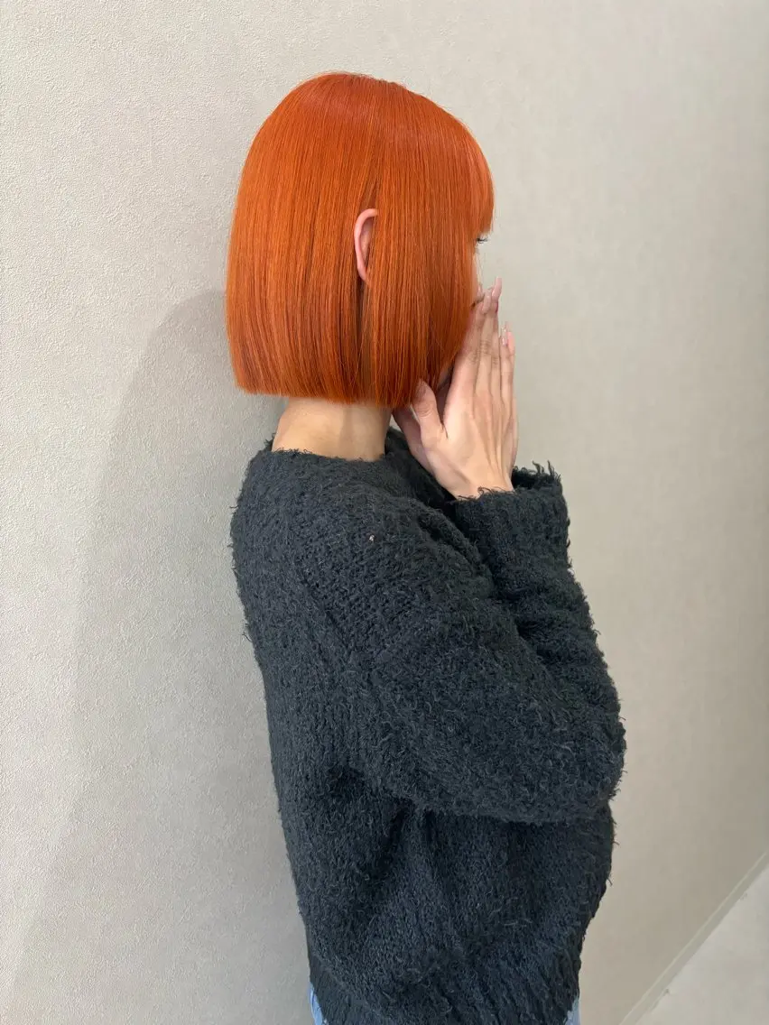 カラー カット ヘアカラー トリートメント Zina 奈良 kannaのヘアスタイル