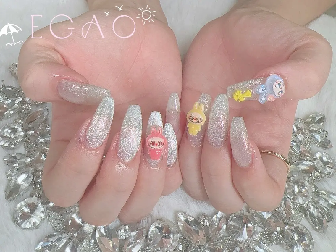 ネイル アートネイル フットネイル フレンチネイル ジェルネイル グラデーション ハンドネイル EGAO NAIL 錦糸町店のネイルデザイン