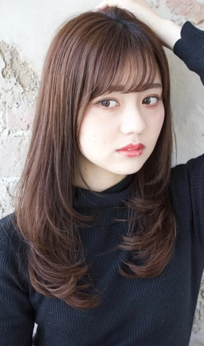 縮毛矯正を5ヶ月以内にした方のレイヤースタイル限定クーポンの写真