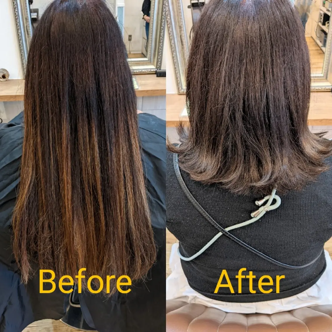 ミディアム 【泉中央】CLASS 中村のヘアスタイル
