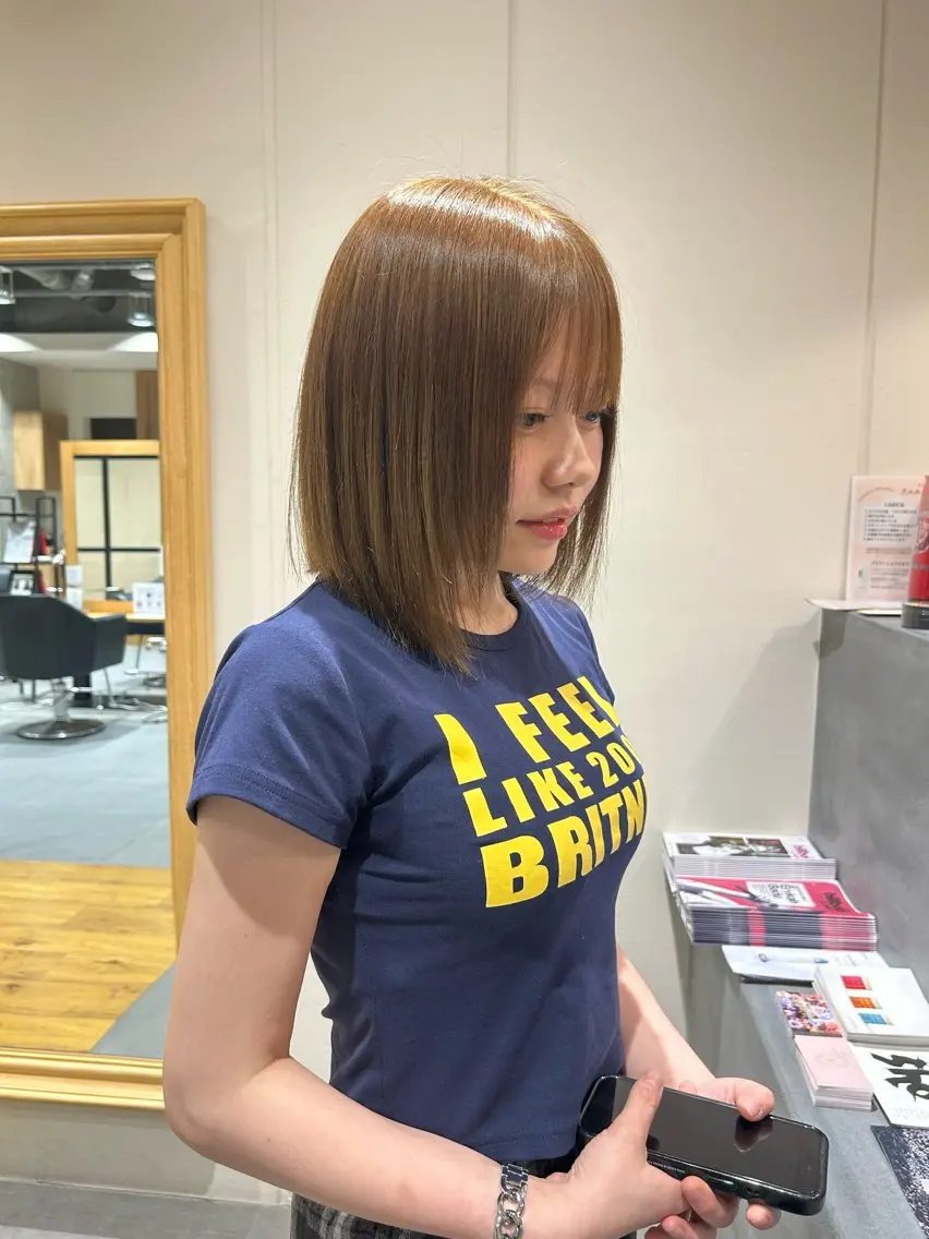 ブリーチしていない方おしゃれ染めリタッチ2cm以上の方募集中‼️の写真