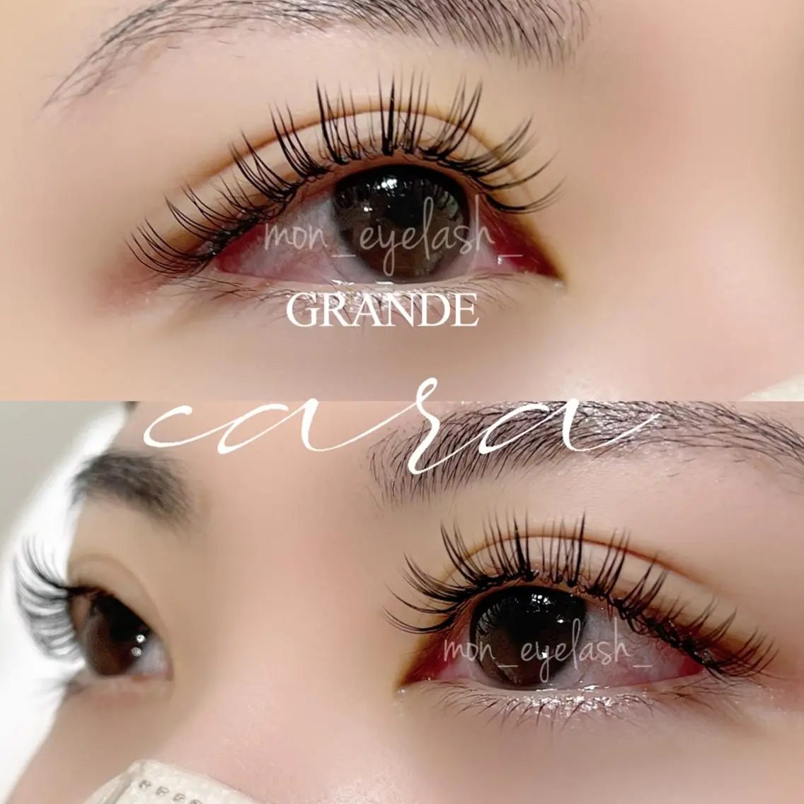マツエク・マツパ アイブロウ マツエク GRANDEcara 栄 Miki🍀のマツエク・マツパデザイン
