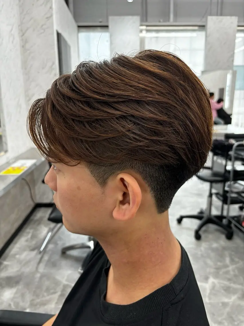 【✨メンズカット✨】カット+カラー+パーマ+ロイヤルTrの写真
