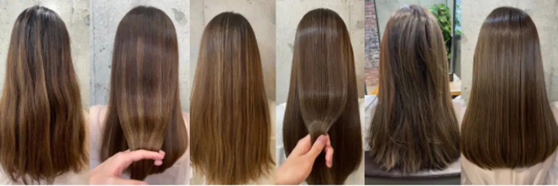 ロング カラー カット ヘアカラー トリートメント ★目黒★/ 髪質改善/美髪矯正のヘアスタイル