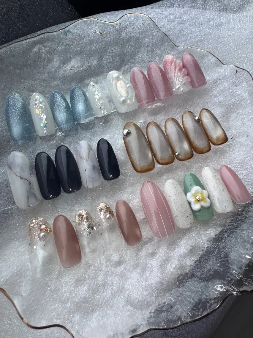 定額デザインネイルの写真