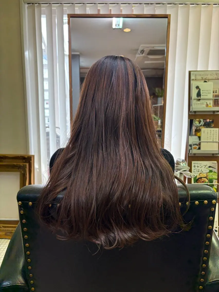 ロング ロング 羽鳥 美穂のヘアスタイル