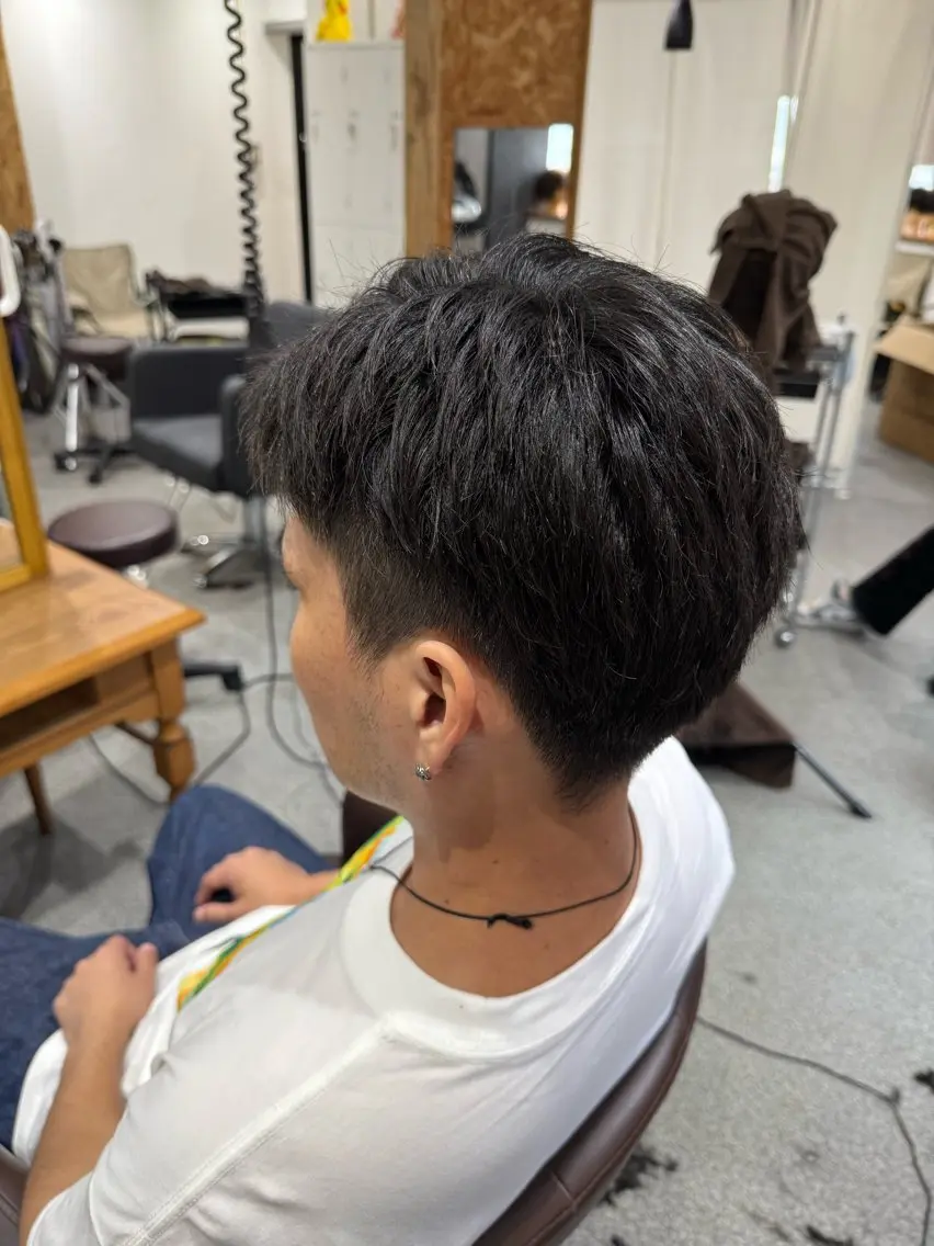 メンズ 根本 那菜果のヘアスタイル