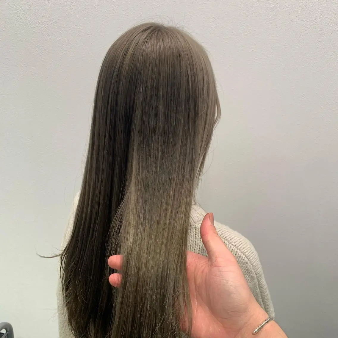 ロング カラー ヘアアレンジ ダブルカラー｜ なおき｜池袋美容師のヘアスタイル