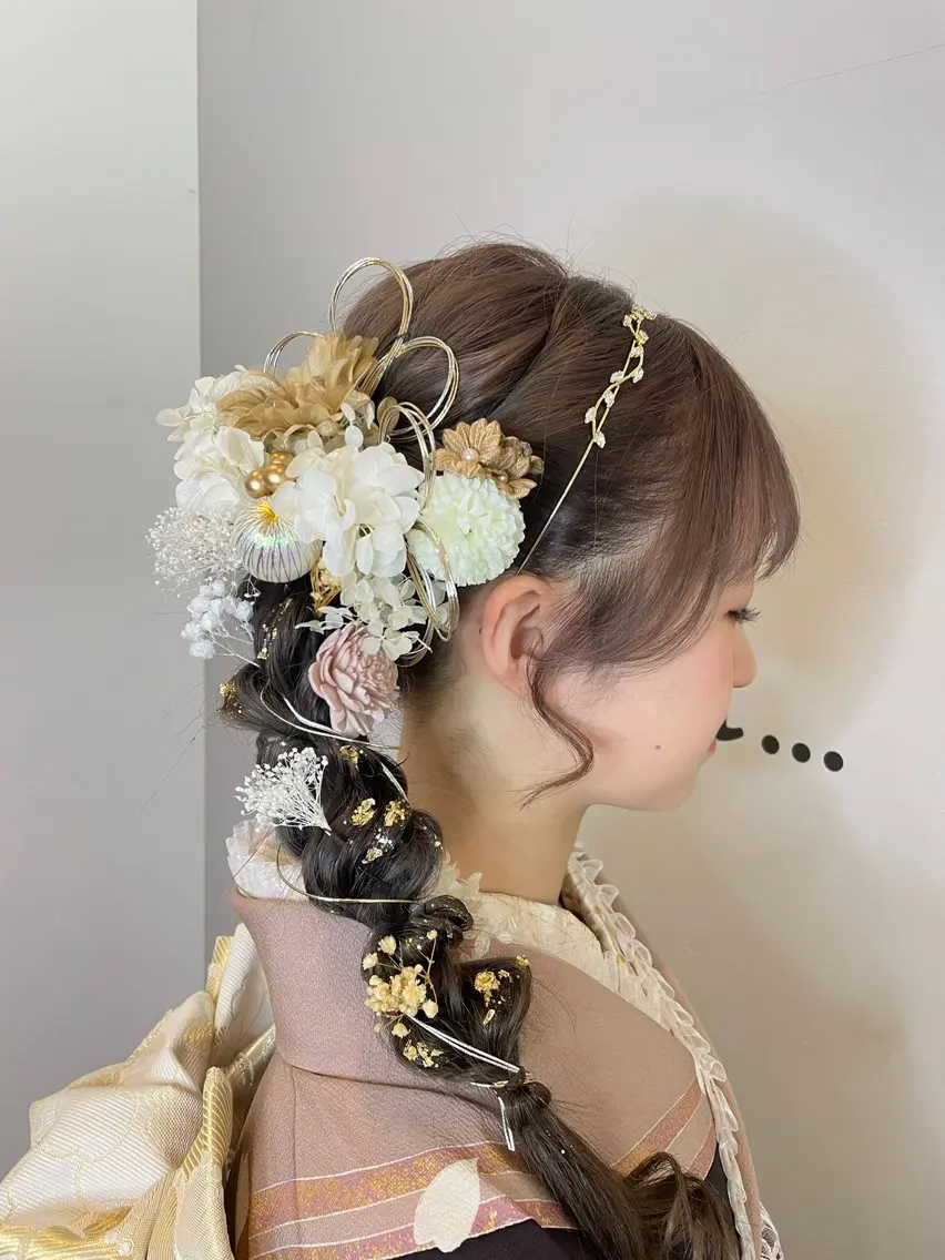 ヘアアレンジ 成人式 🩵YUKO🩵 from...✂️のヘアスタイル