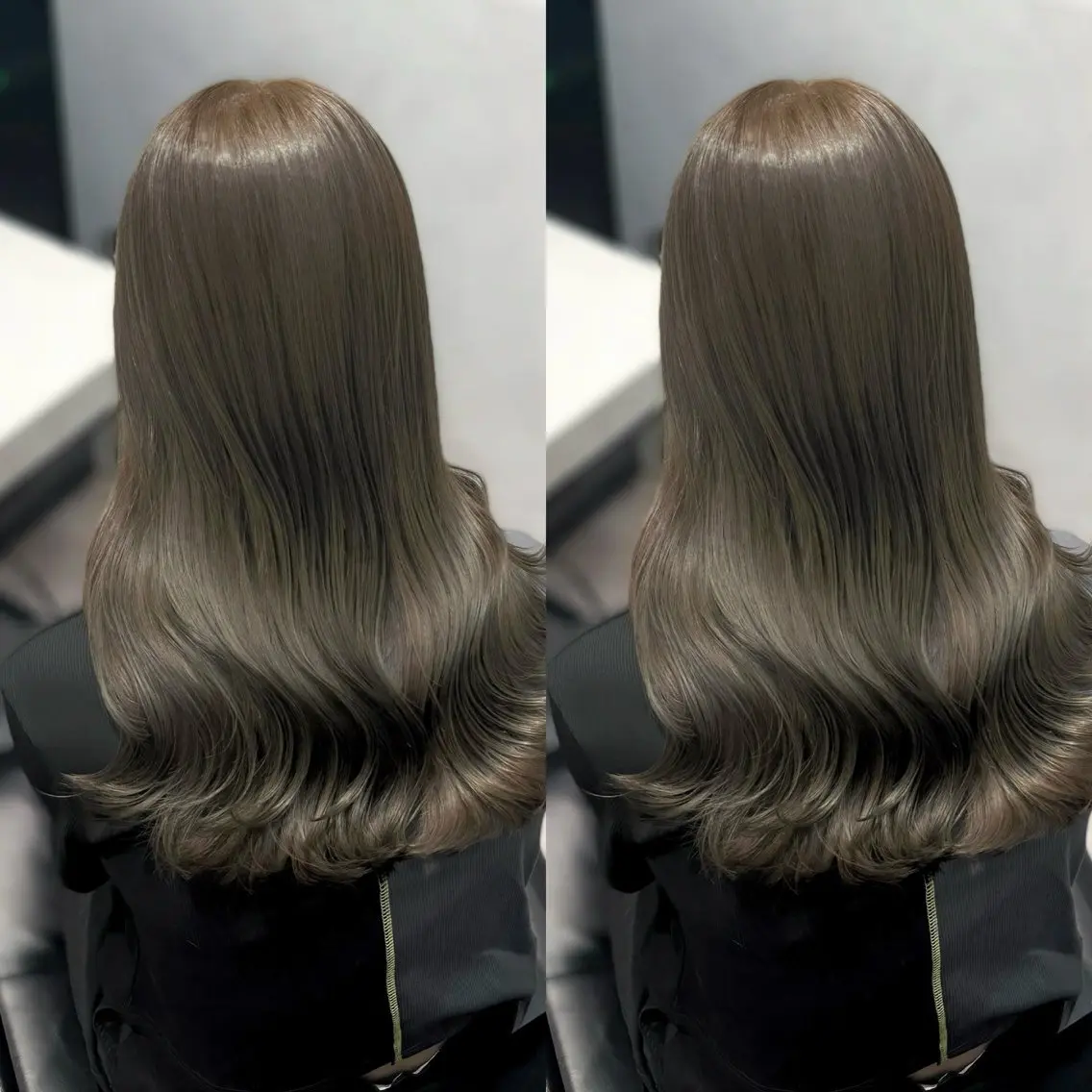 ロング カット ヘアカラー トリートメント 🌟透明感カラー 🌟松岡勇輝のヘアスタイル