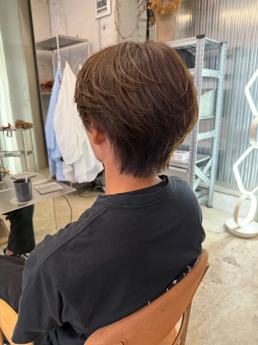 カラー メンズ カット ヘアカラー SLOW🫧 ルナ🫧のヘアスタイル
