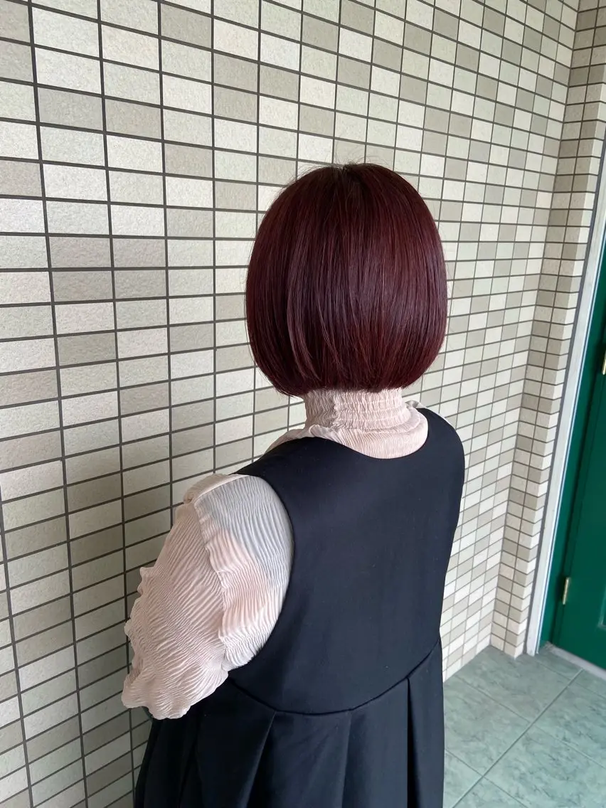 カラー 大矢 萌美のヘアスタイル