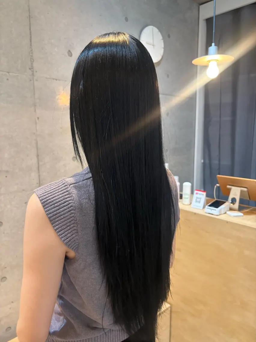 ロング ヘアカラー 表参道/かなみ /透明感カラーのヘアスタイル