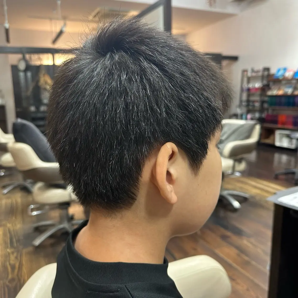 メンズ キッズ 近藤 優羽のヘアスタイル