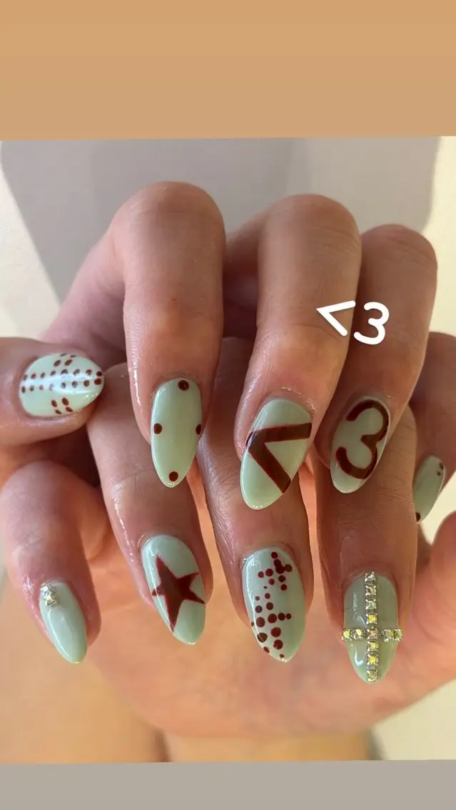 ネイル ハート ハンドネイル Ann nailのネイルデザイン