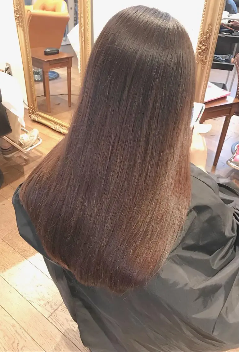 前髪+枝毛カットのみのメンテナンスカット(シャンプーなし)の写真