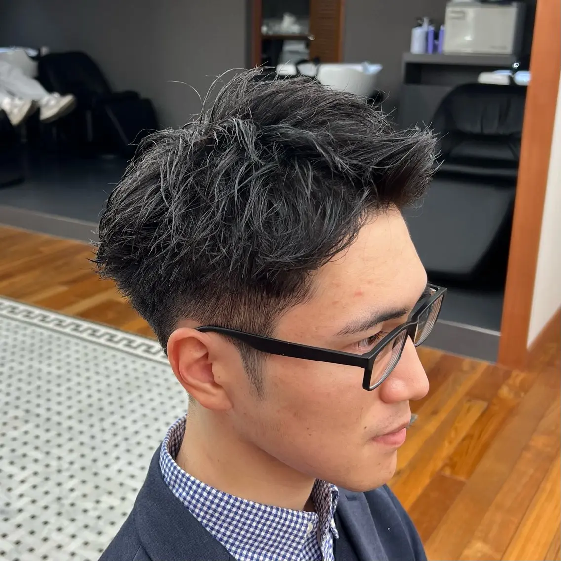 ショート メンズ スパイキーショート 刈り上げ ショートヘア カット メンズカット✂️ スキンフェード伊藤陸のヘアスタイル