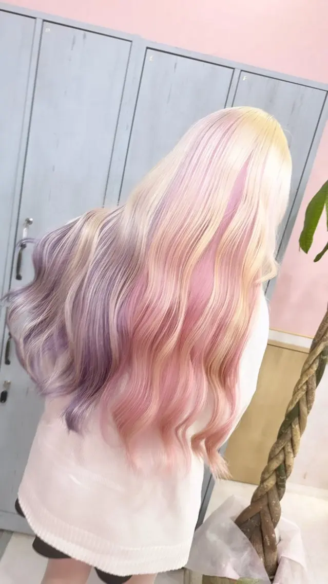 ロング 🌈ブリーチデザイン 🌈MANATOのヘアスタイル