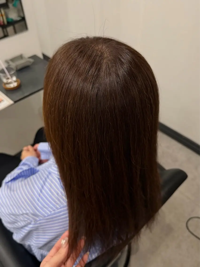 カラー ヘアカラー 渡邉 桃々加のヘアスタイル