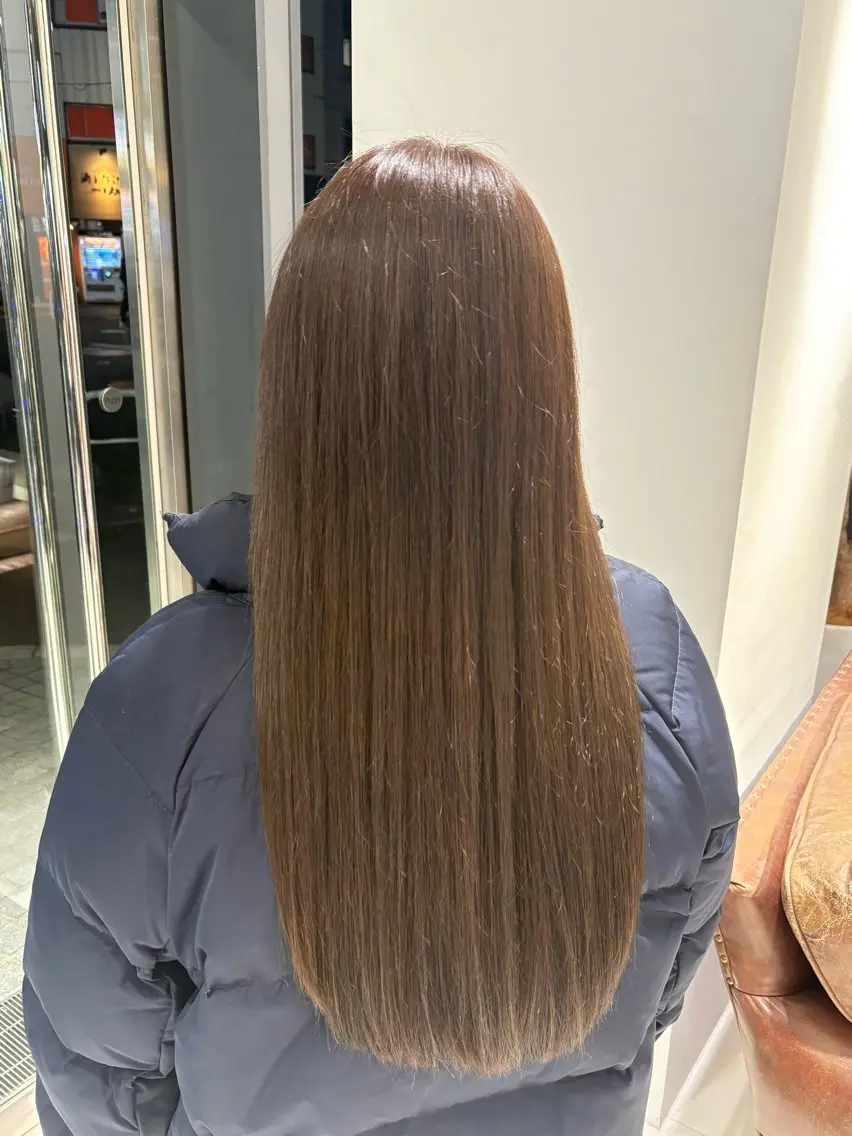 カラー 丸山 美優のヘアスタイル