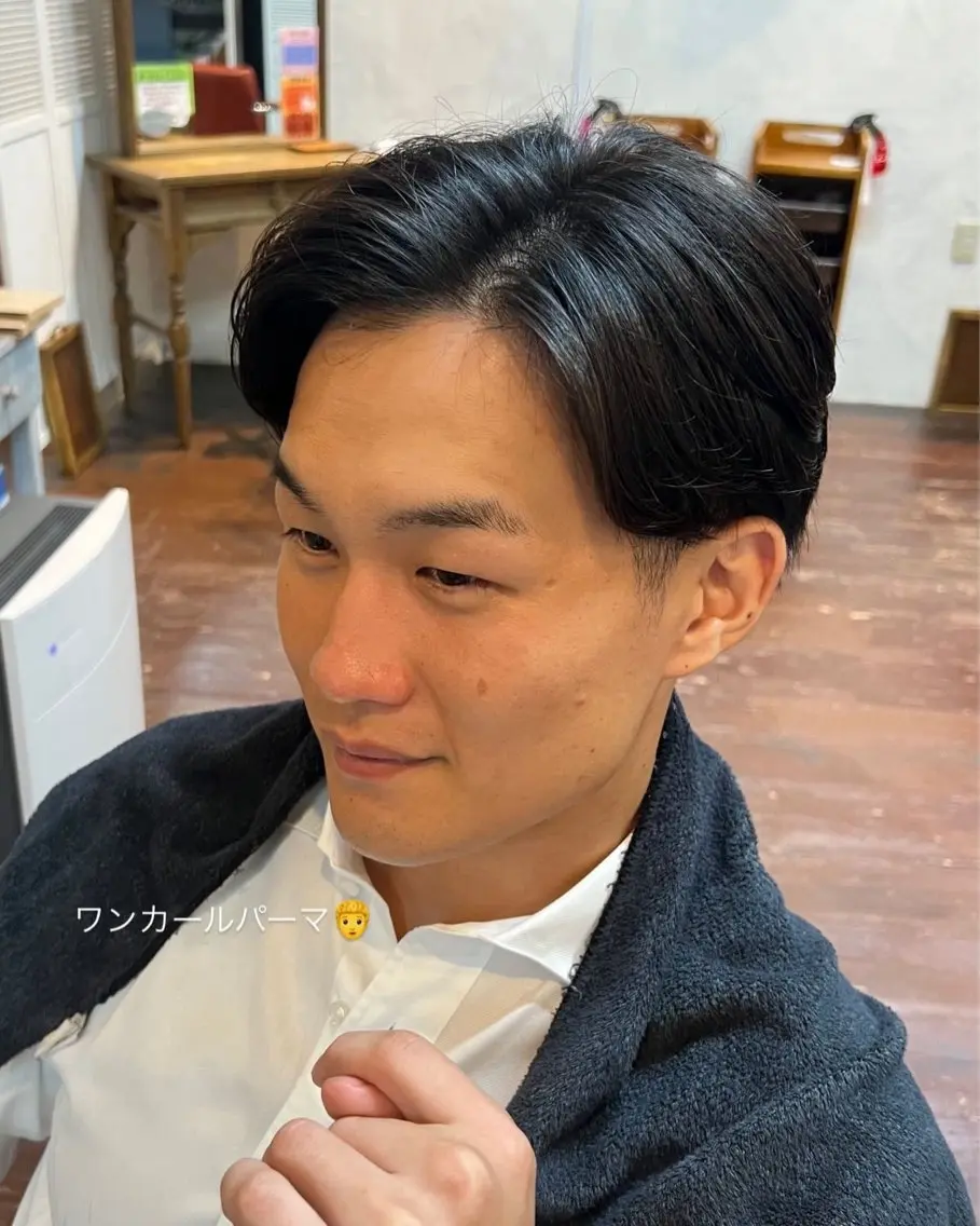 メンズ こばやし あこのヘアスタイル