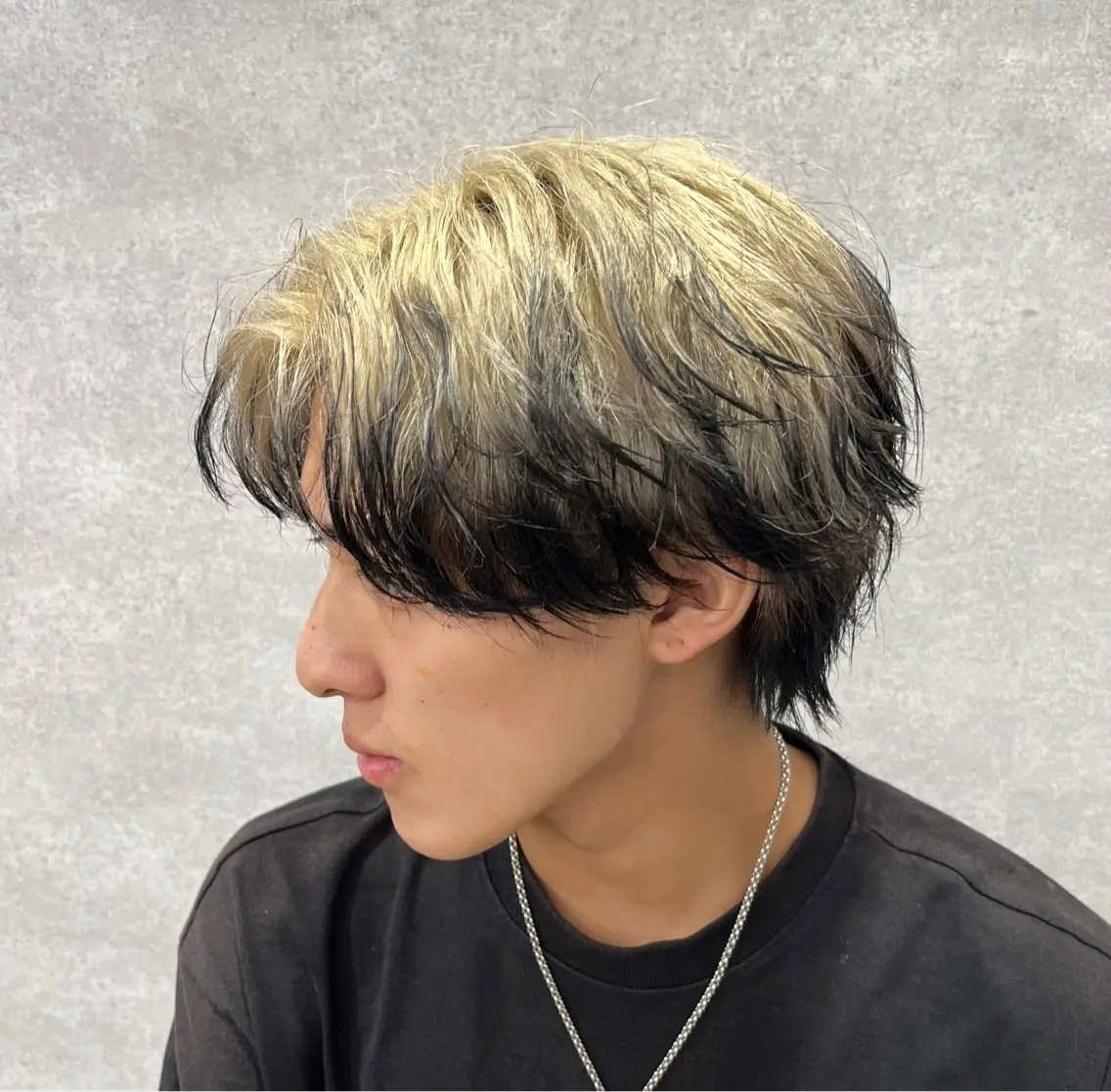 カラー ブロンド 🔥メンズ 特化🔥菊水皐暉🔥のヘアスタイル
