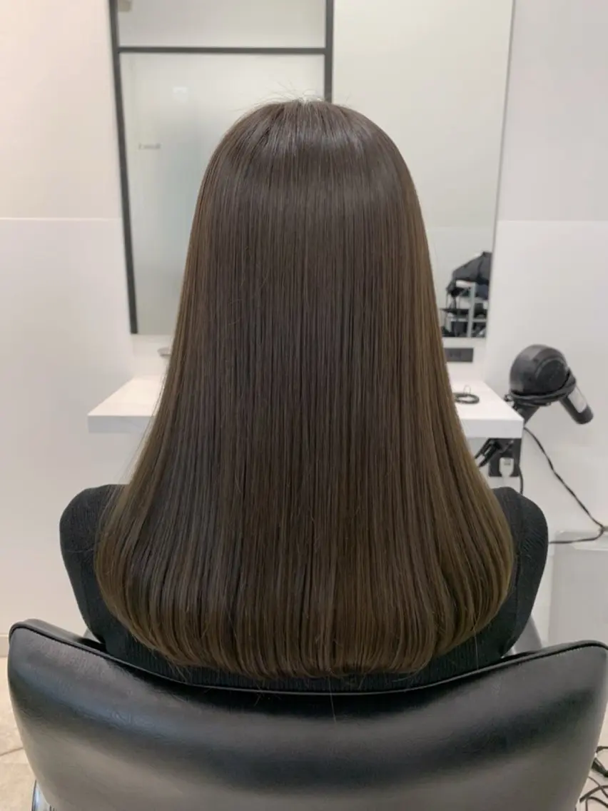 《🎀話題のヘアポテンツァ🎀》カット＋カラー＋最高級ケラチントリートメント(🫧ヘアポテンツァ🫧)の写真