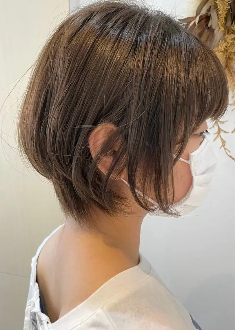 ショート 松本 かのんのヘアスタイル