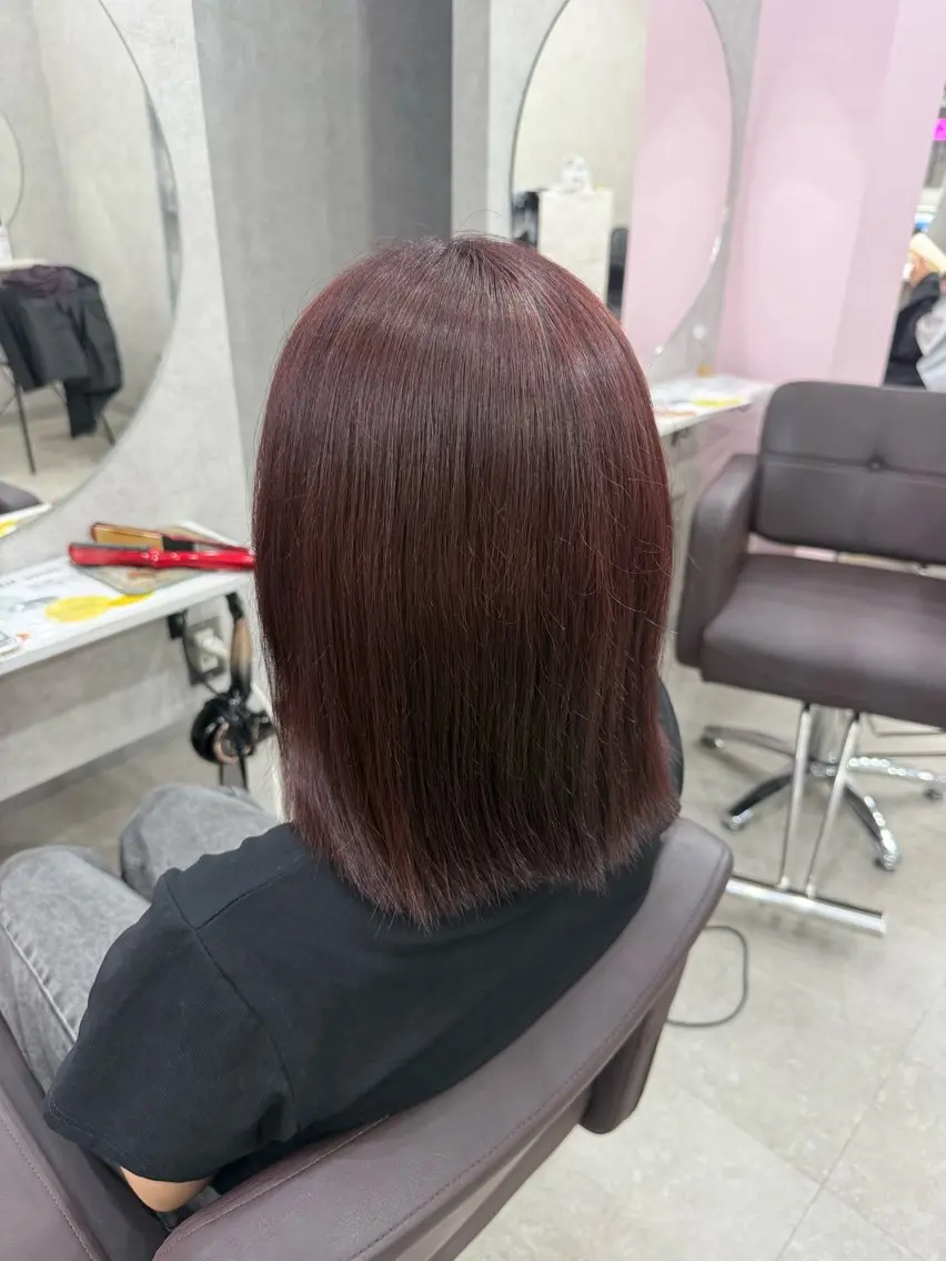 カラー 💙関 愛菜💙のヘアスタイル