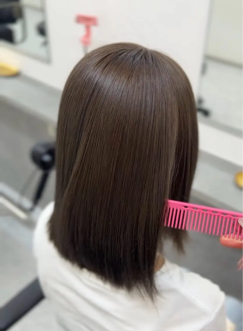 カラー ヘアカラー レイヤー透明感カラー ブリーチ🎀オトハのヘアスタイル