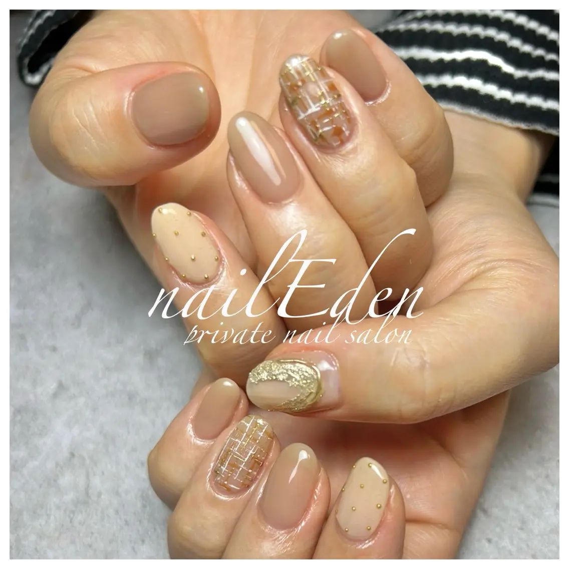 ネイル 持ち込み Eden ♾️のネイルデザイン