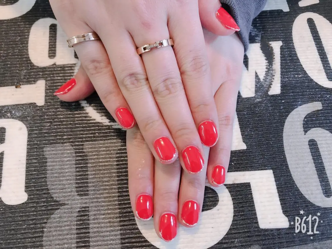 ネイル ラメ(グリッター) Mimi Nailのネイルデザイン