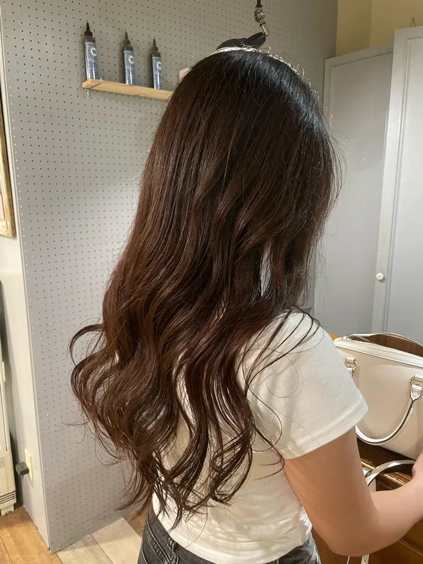 ロング カラー デザインカラー ハイトーンカラー ボブ カット ヘアカラー トリートメント 🤩噂のMr.髪ポジ ティブ®️yu🤩のヘアスタイル