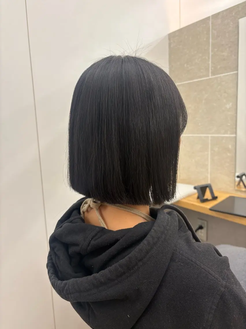 当日予約🙆♀️🌸ボブカット➕最高級Aujuaトリートメント🌸の写真