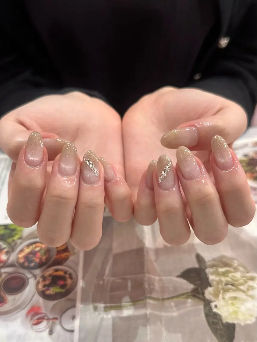 ネイル ハンドネイル M.wish太田川店 💅🏼Arisaのネイルデザイン